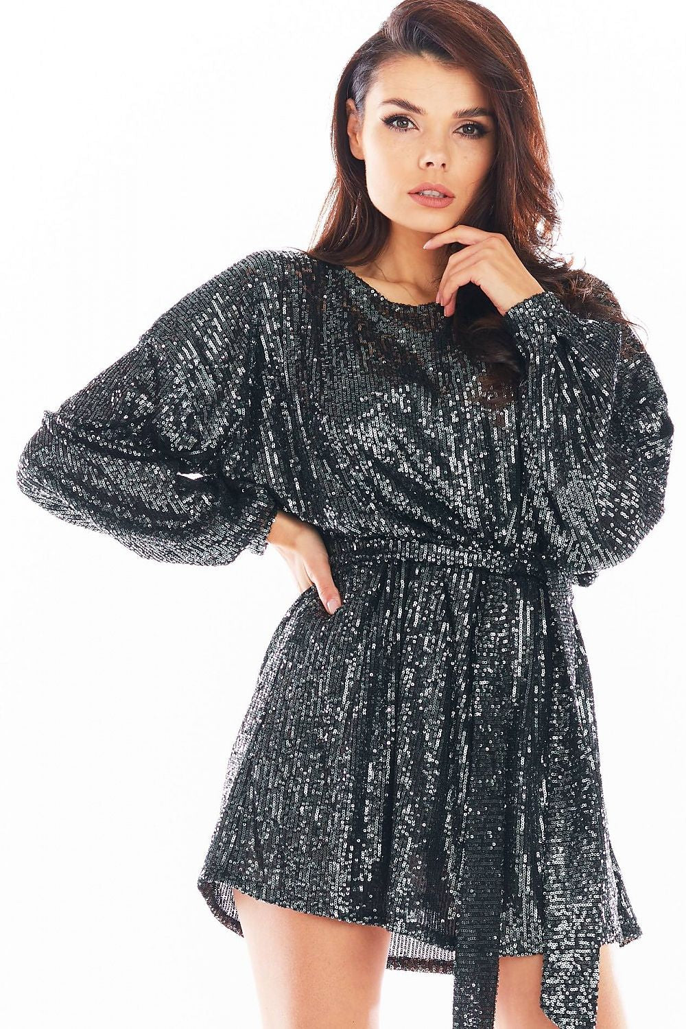  Къса рокля model 150767 awama 