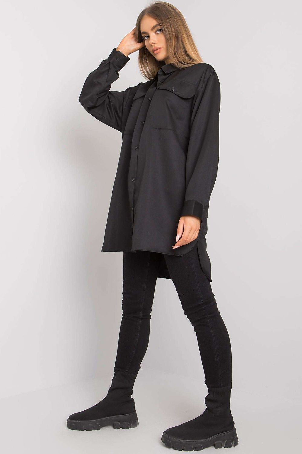  Риза с дълъг ръкав model 160756 Ex Moda 