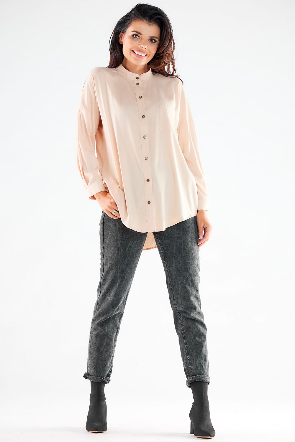  Риза с дълъг ръкав model 173924 awama 