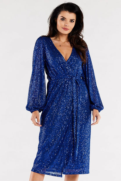  Вечерна рокля model 174350 awama 