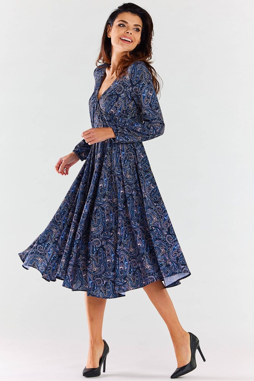  Дневна рокля model 176858 awama 