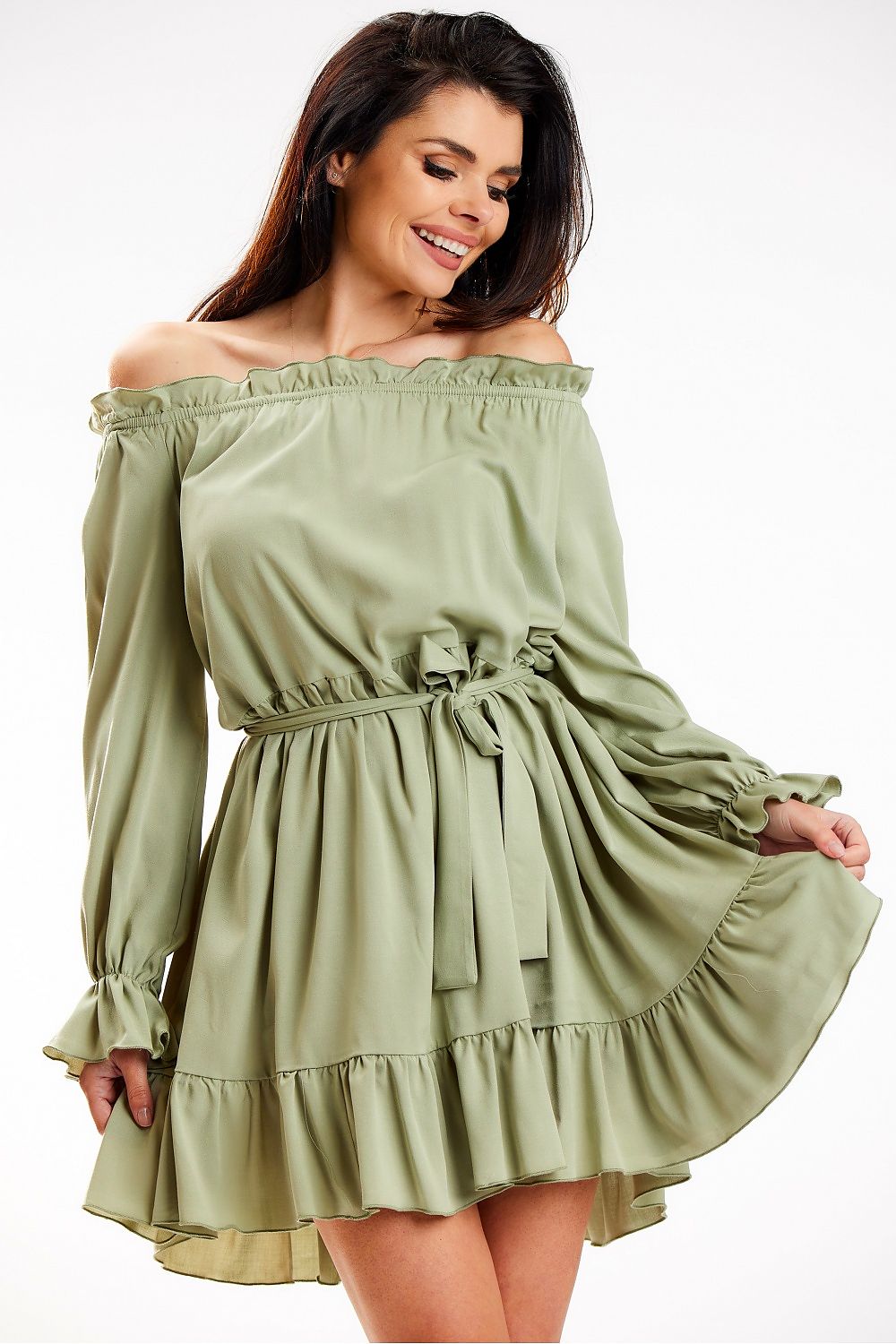  Дневна рокля model 179597 awama 