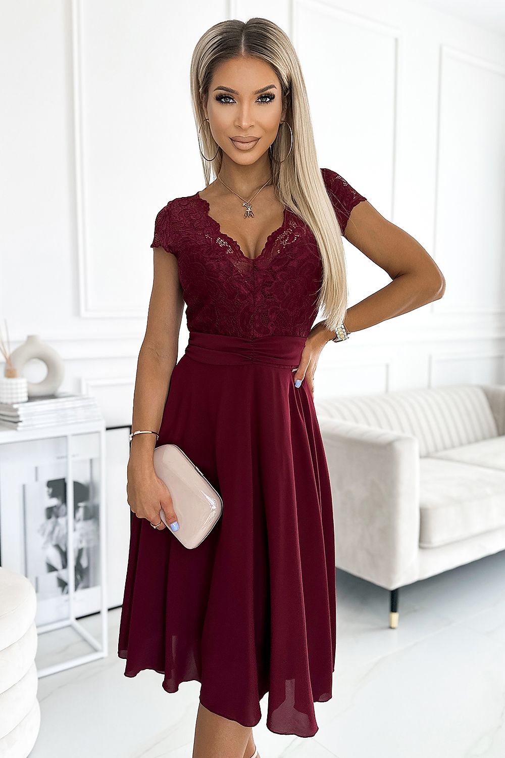  Вечерна рокля model 181127 Numoco 