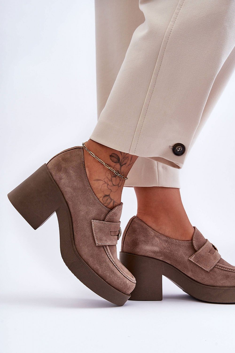  Ниски обувки с ток model 183948 Step in style 