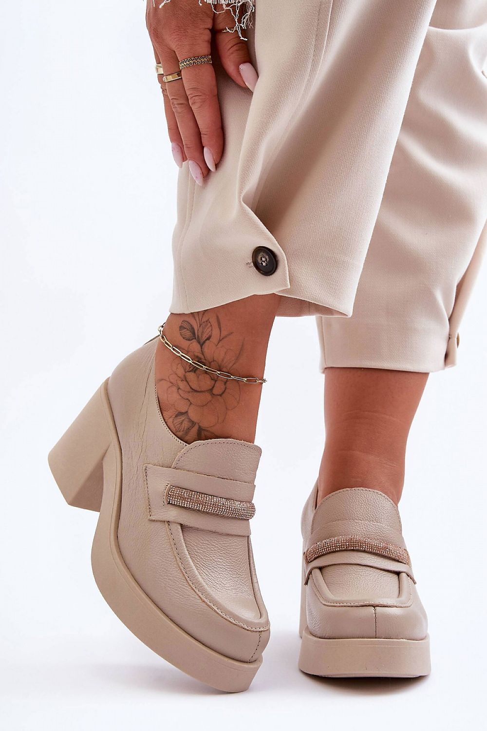  Ниски обувки с ток model 183964 Step in style 