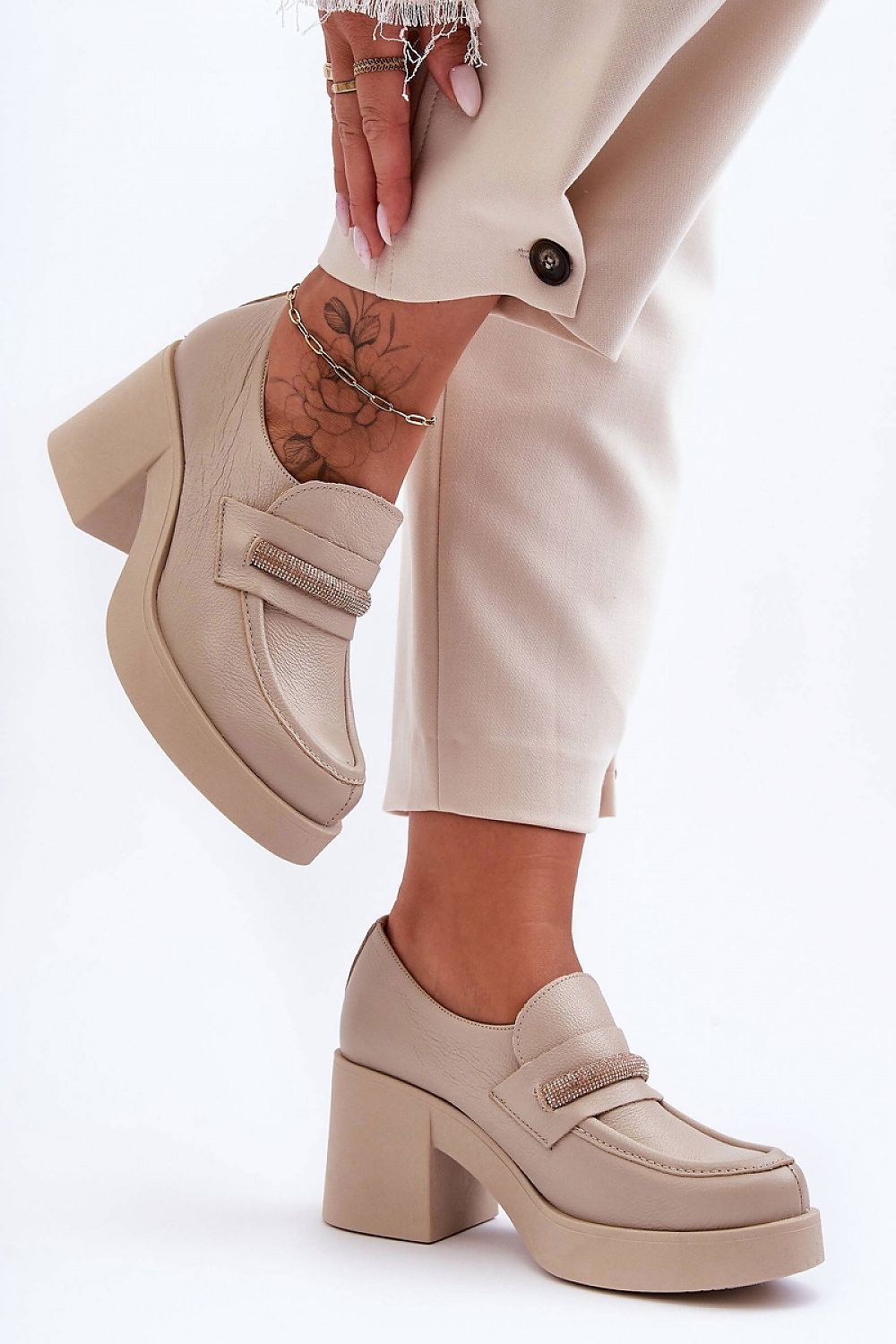  Ниски обувки с ток model 183964 Step in style 