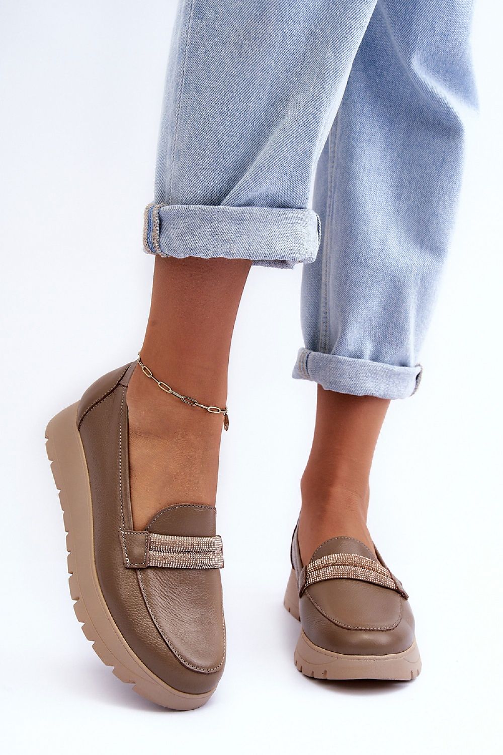  Полуботуши на платформа model 186094 Step in style 