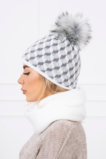 Комплект шапка с шал K155