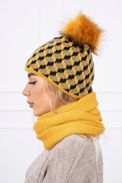 Комплект шапка с шал K155