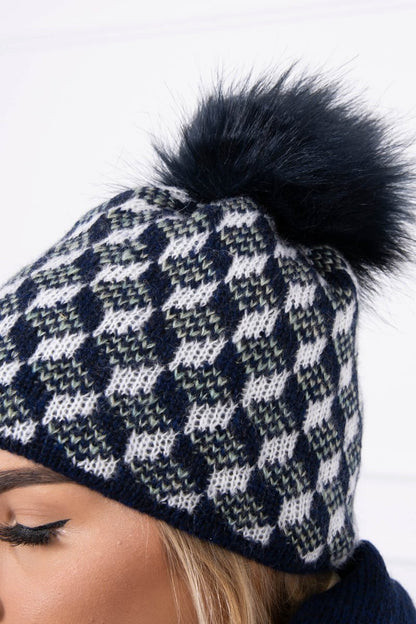 Комплект шапка с шал K155