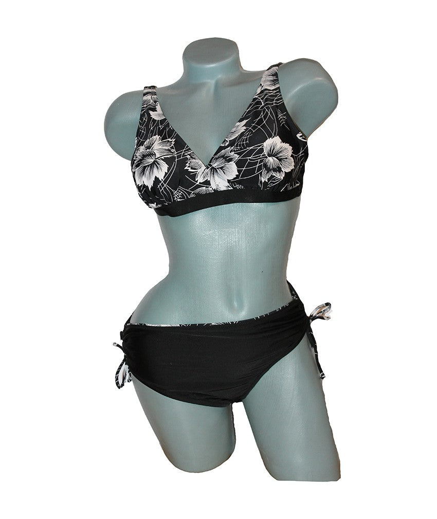 Бански от две части с меки чашки и без банели Фиона