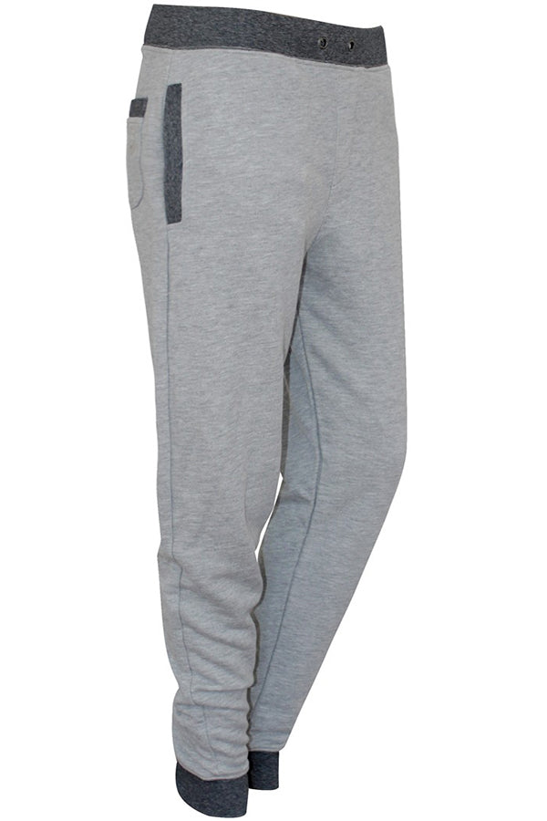 Дамско сиво вталено долнище Габи