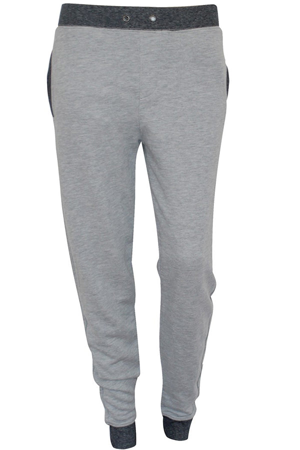 Дамско сиво вталено долнище Габи