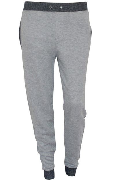 Дамско сиво вталено долнище Габи