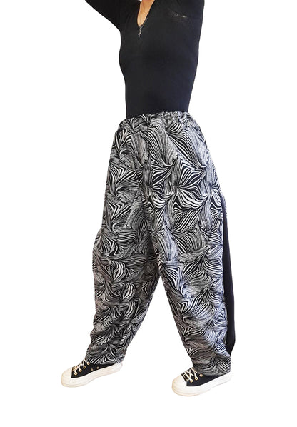 Дамски широк панталон Хана