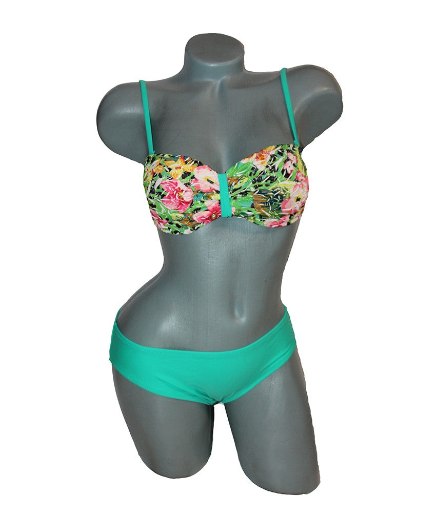 Дамски бански с горнище бриджитка Иглика