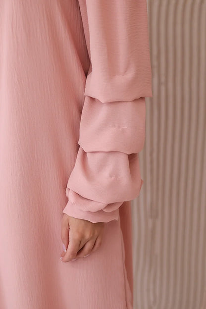 Испанска рокля с декоративни ръкави ИТ-19