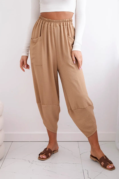 Панталон с широки крачоли и джобове ИТ-37