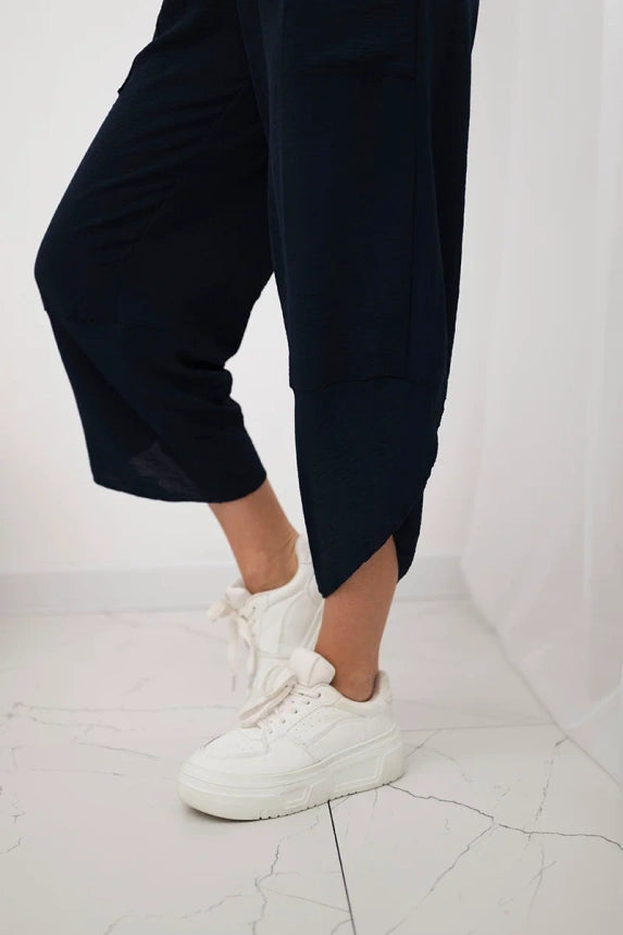 Панталон с широки крачоли и джобове ИТ-37