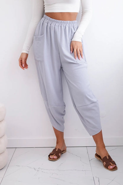 Панталон с широки крачоли и джобове ИТ-37