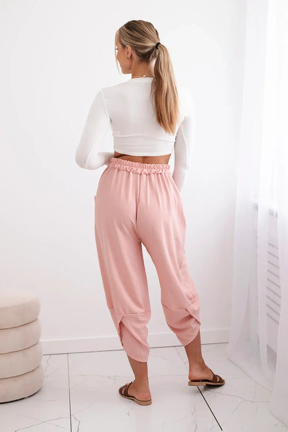 Панталон с широки крачоли и джобове ИТ-37