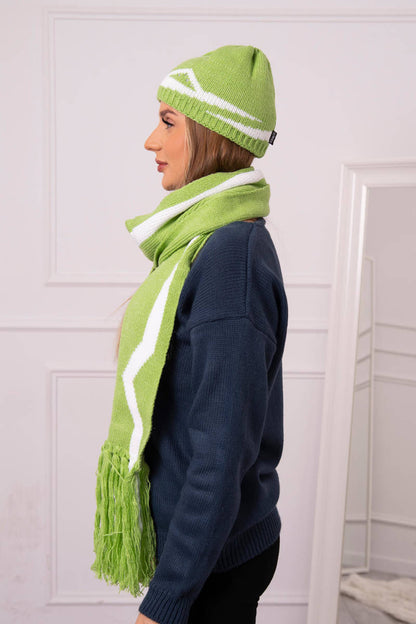 Комплект шапка с шал Jagna K356