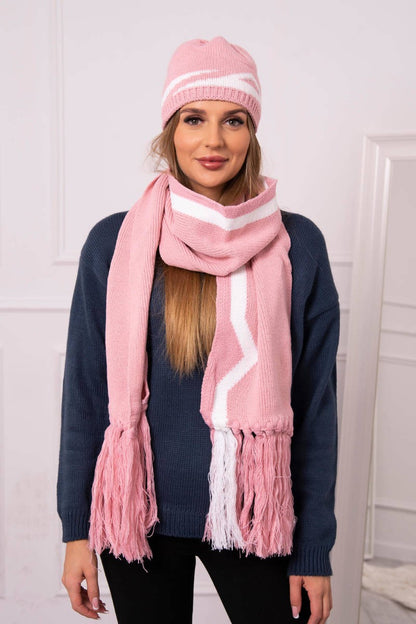 Комплект шапка с шал Jagna K356