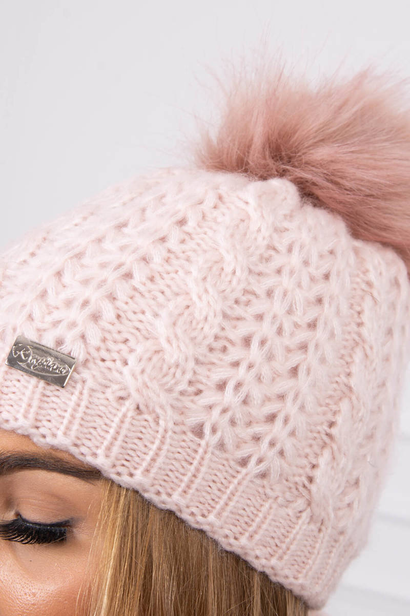 Дамски комплект от шапка с шал K199