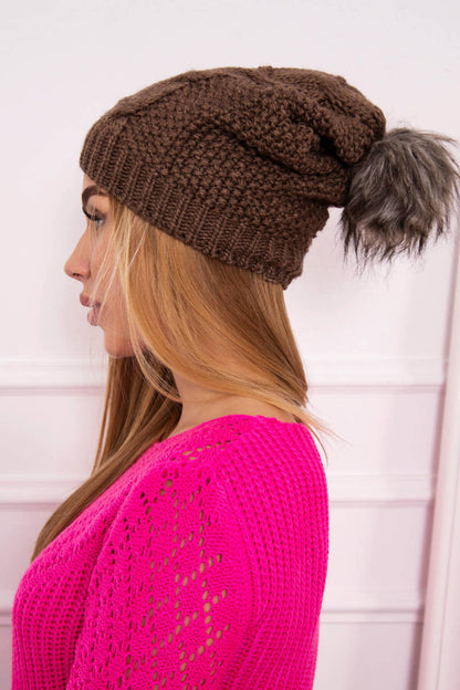 Дамска шапка с полар Сандра K210