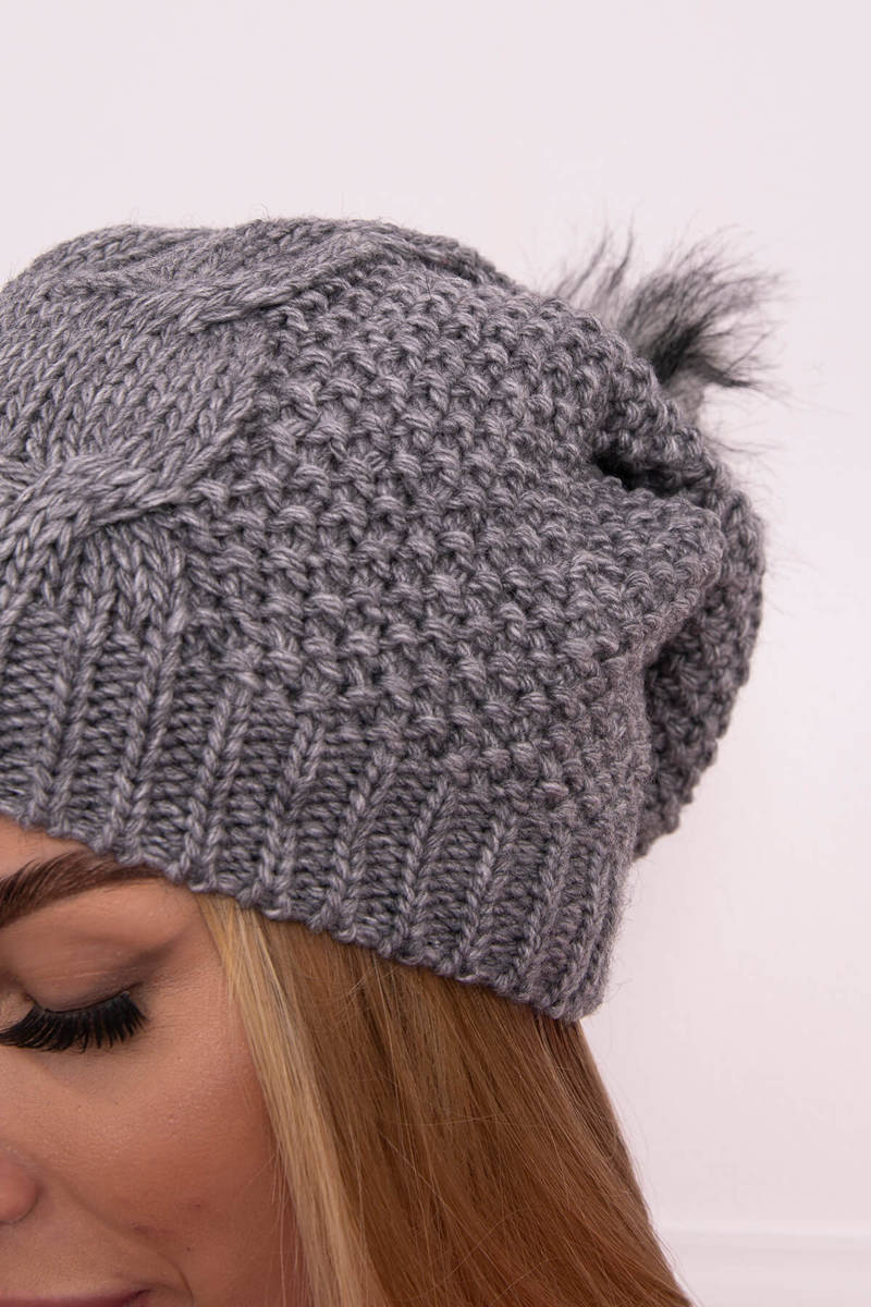 Дамска шапка с полар Сандра K210