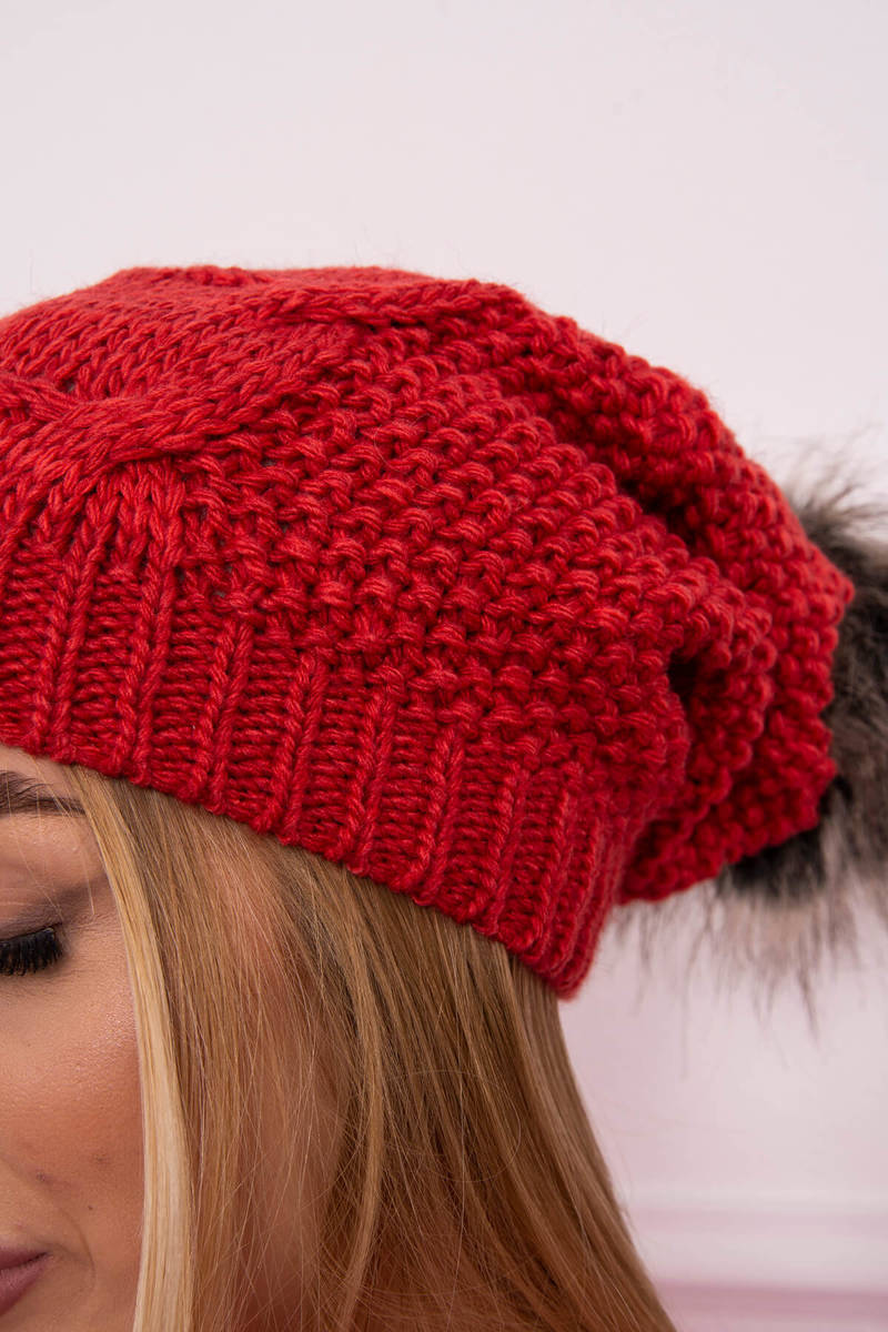 Дамска шапка с полар Сандра K210