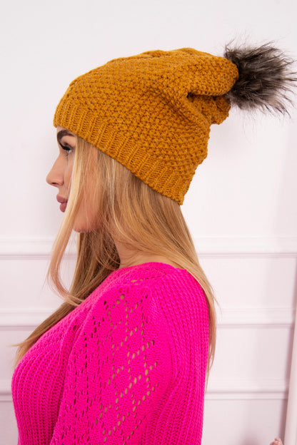 Дамска шапка с полар Сандра K210