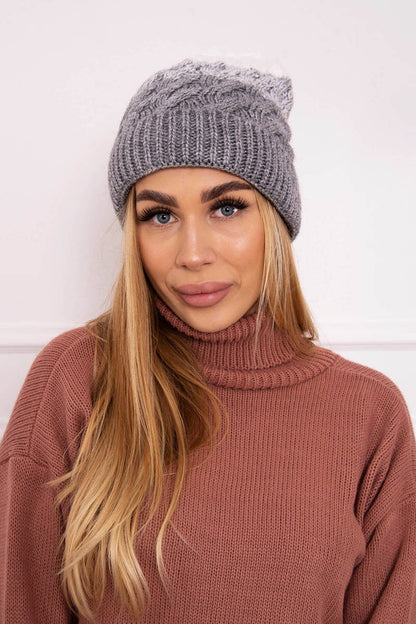 Дамска шапка с полар Илона K218