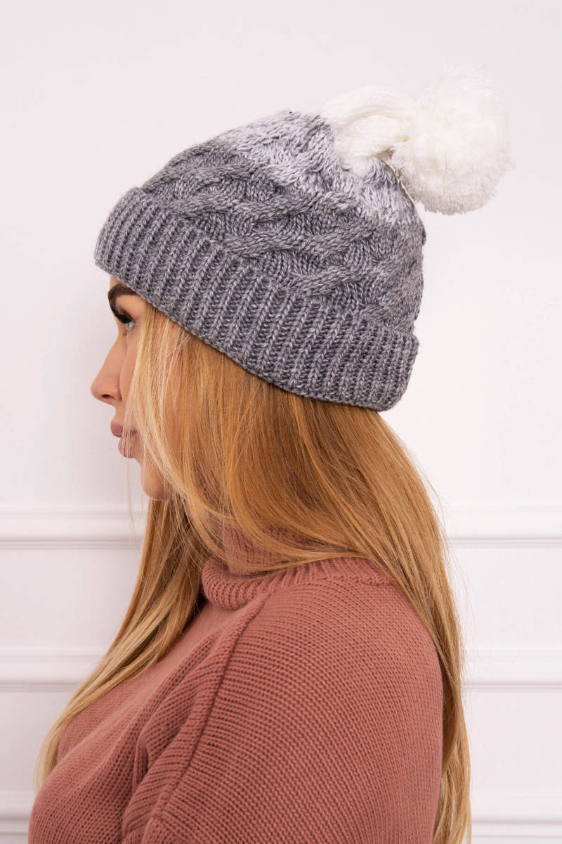 Дамска шапка с полар Илона K218