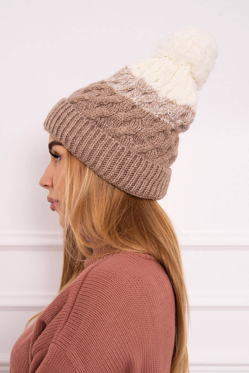 Дамска шапка с полар Илона K218