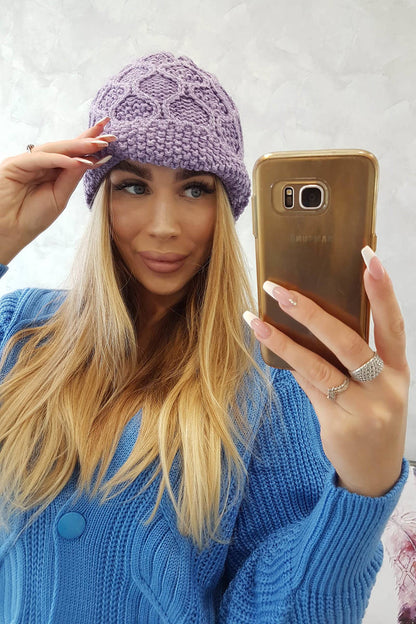 Дамска шапка с полар Roma Bis K235