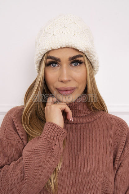 Дамска шапка с полар Roma Bis K235