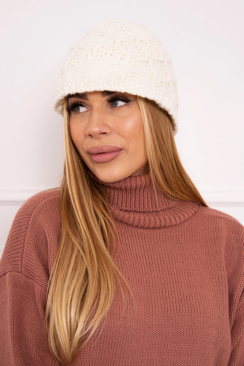 Дамска шапка с полар Roma Bis K235