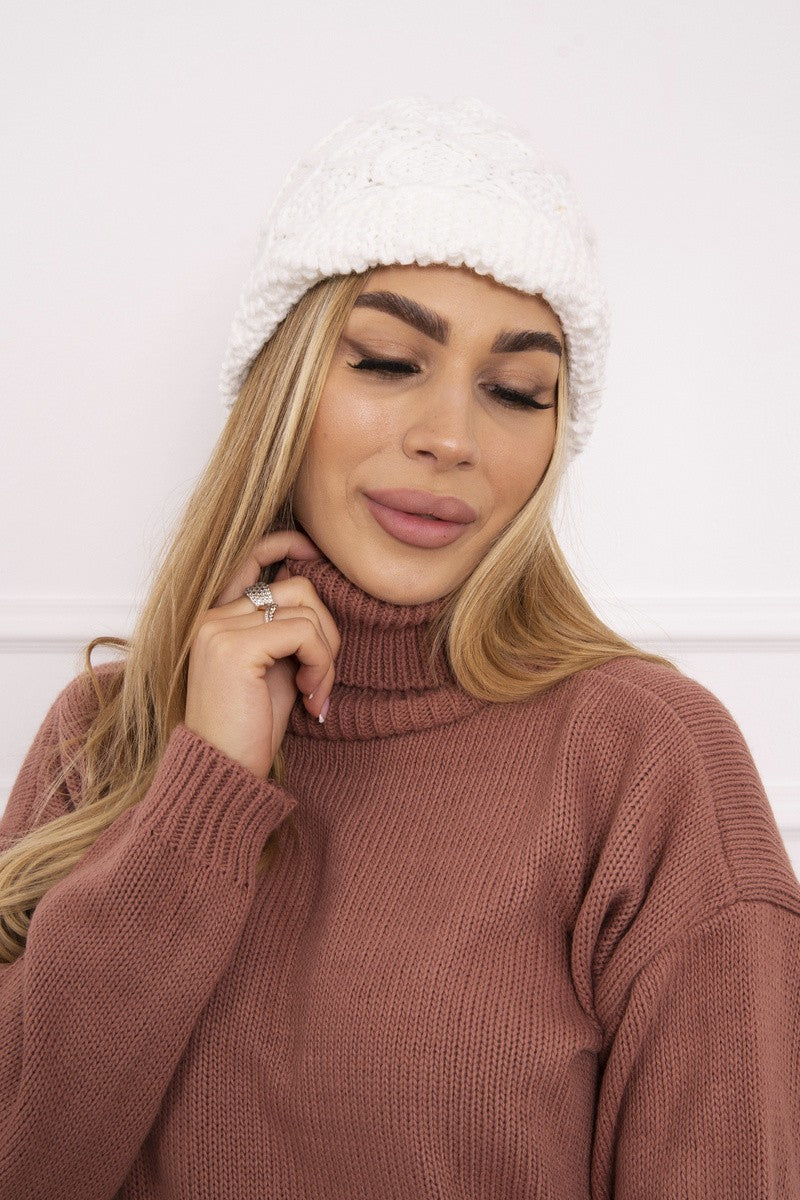 Дамска шапка с полар Roma Bis K235