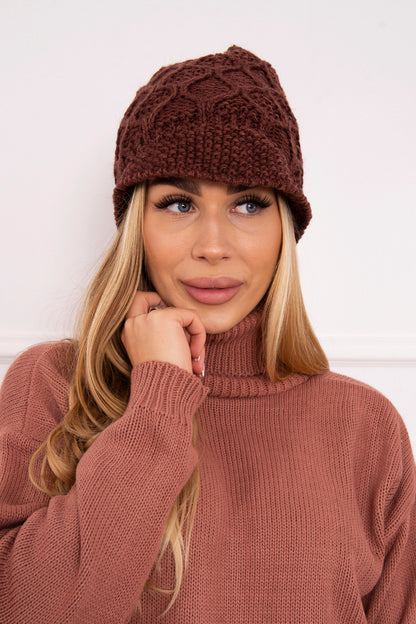 Дамска шапка с полар Roma Bis K235