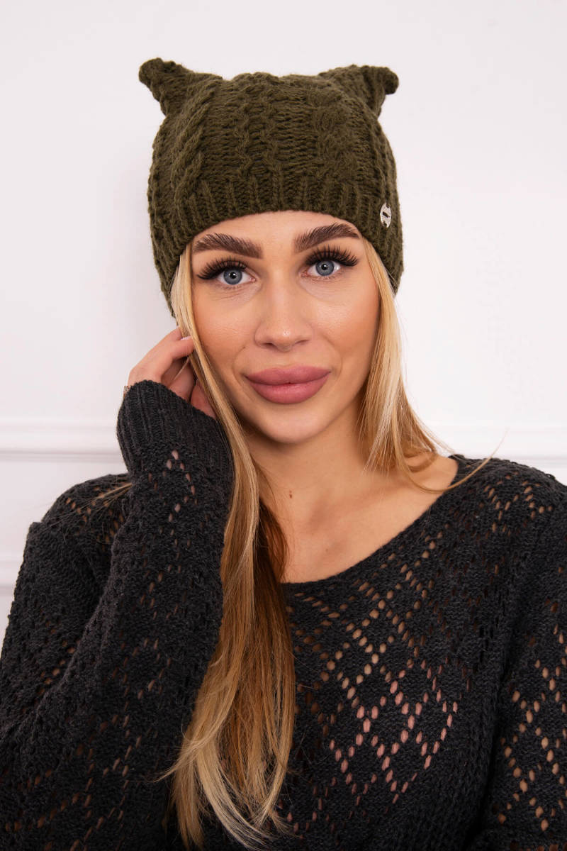 Дамска шапка с полар Rabbit K237