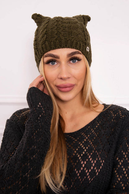 Дамска шапка с полар Rabbit K237