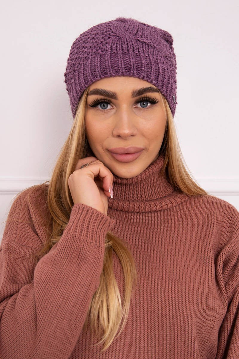 Дамска шапка с полар Каролина K243