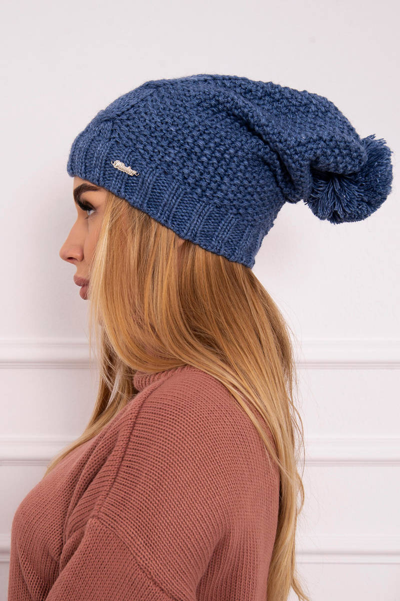 Дамска шапка с полар Каролина K243