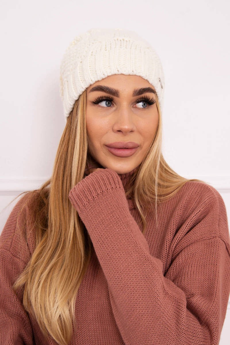 Дамска шапка с полар Каролина K243