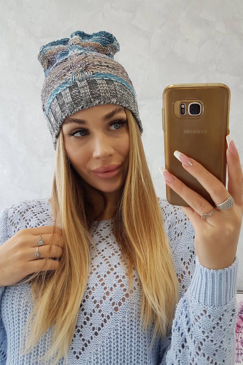 Дамска шапка с полар Klaudia K255