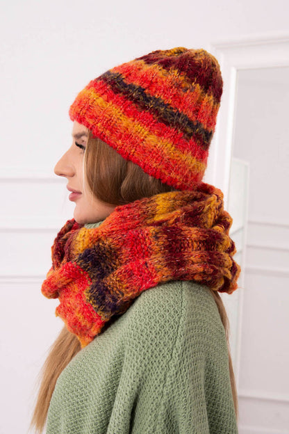 Дамски комплект от шапка с шал Zuzanna K257