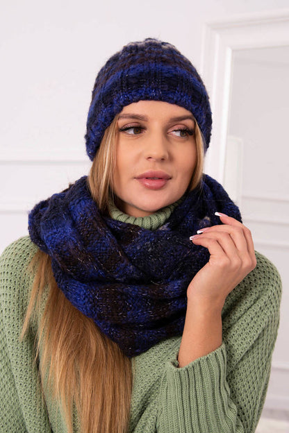 Дамски комплект от шапка с шал Zuzanna K257