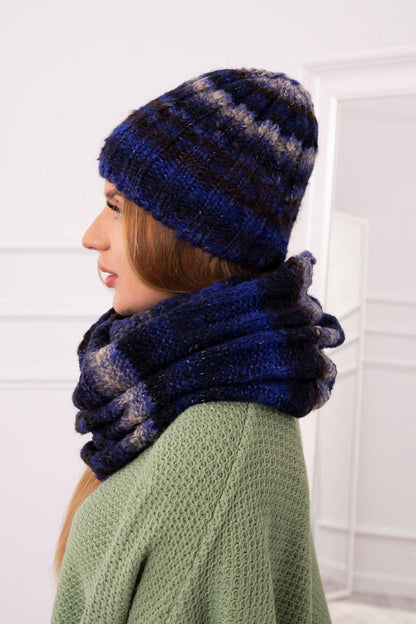 Дамски комплект от шапка с шал Zuzanna K257