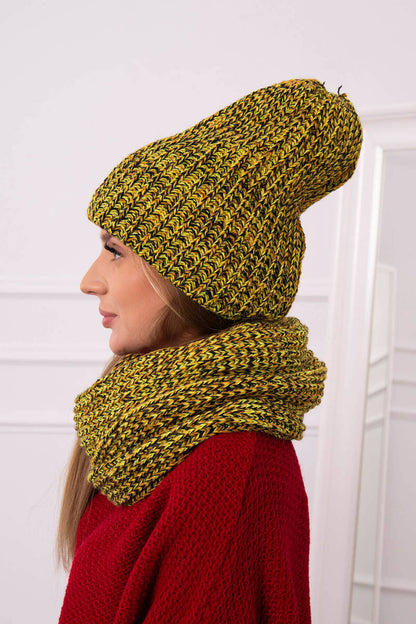 Дамски комплект от шапка с шал Bona K261